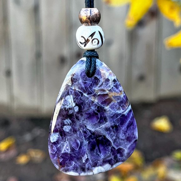 Artisan Jewelry - Amethyst Gemstone Pendant